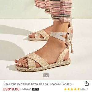 Women’s sandals. Size 9.